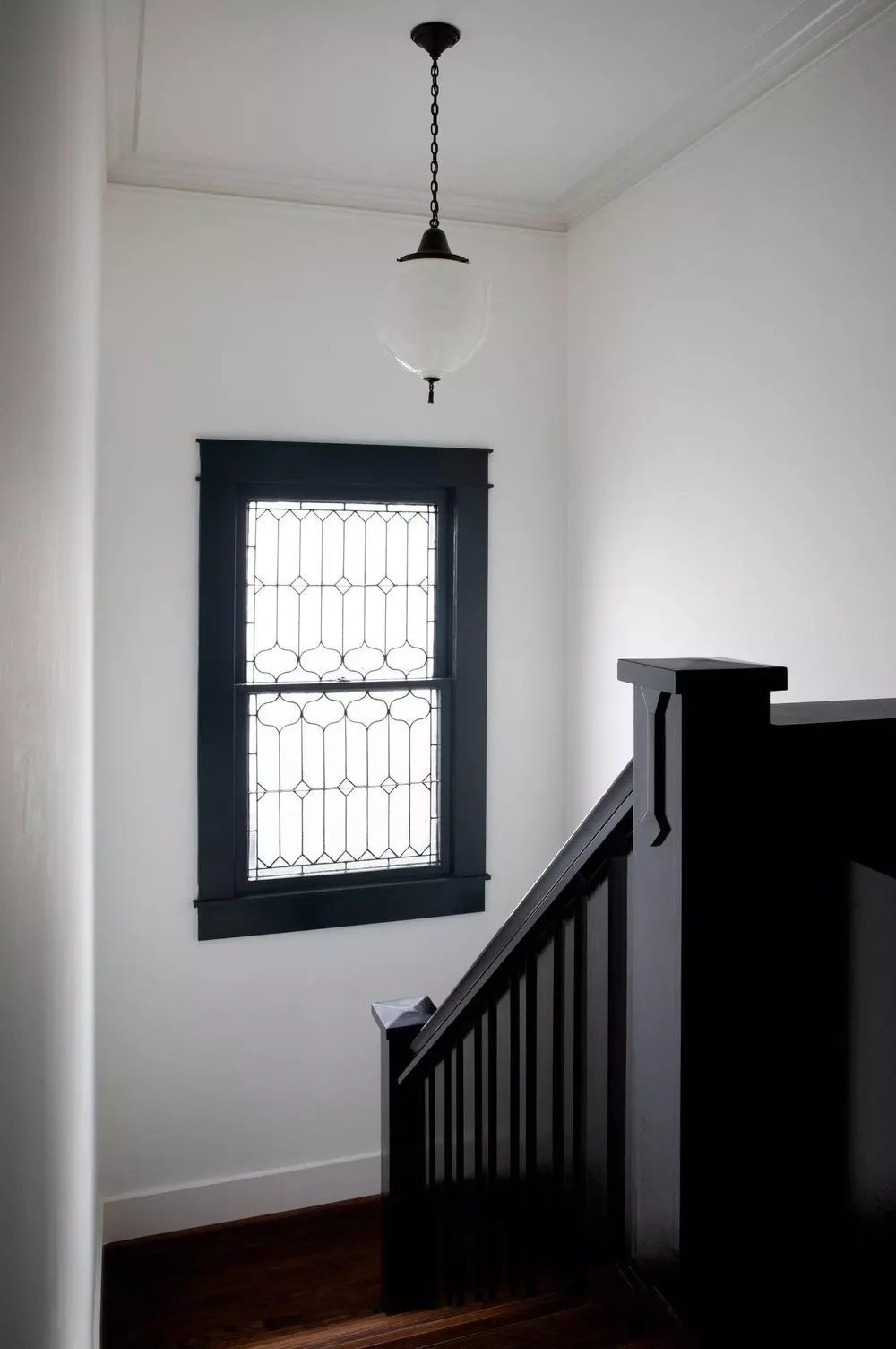 Painted Black Period Stairs