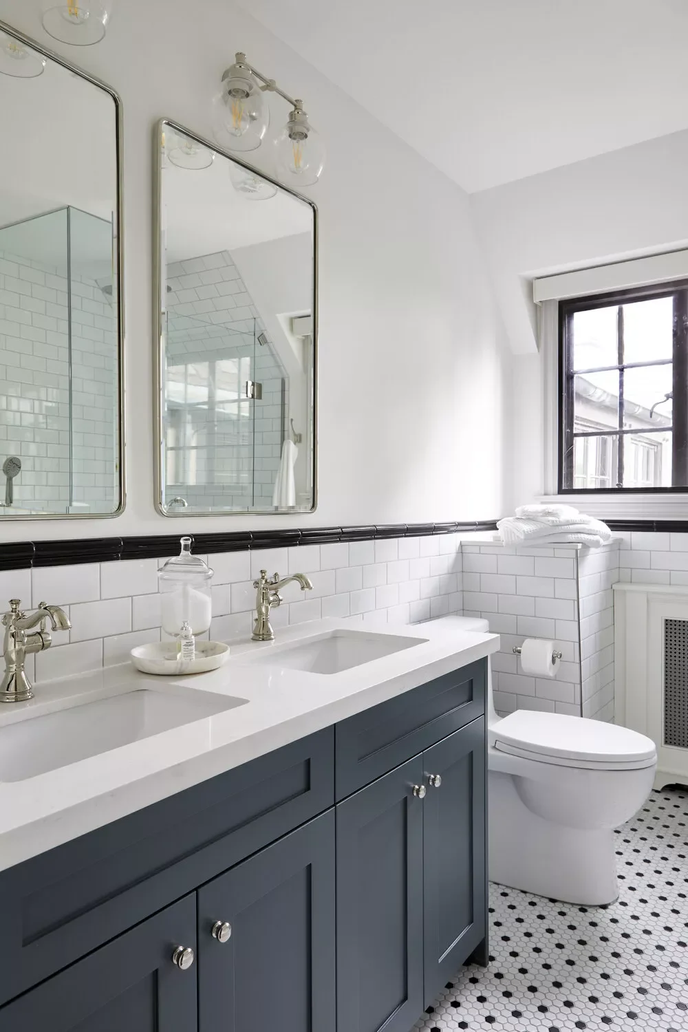 Painted Navy Blue Cabinets or Vanity