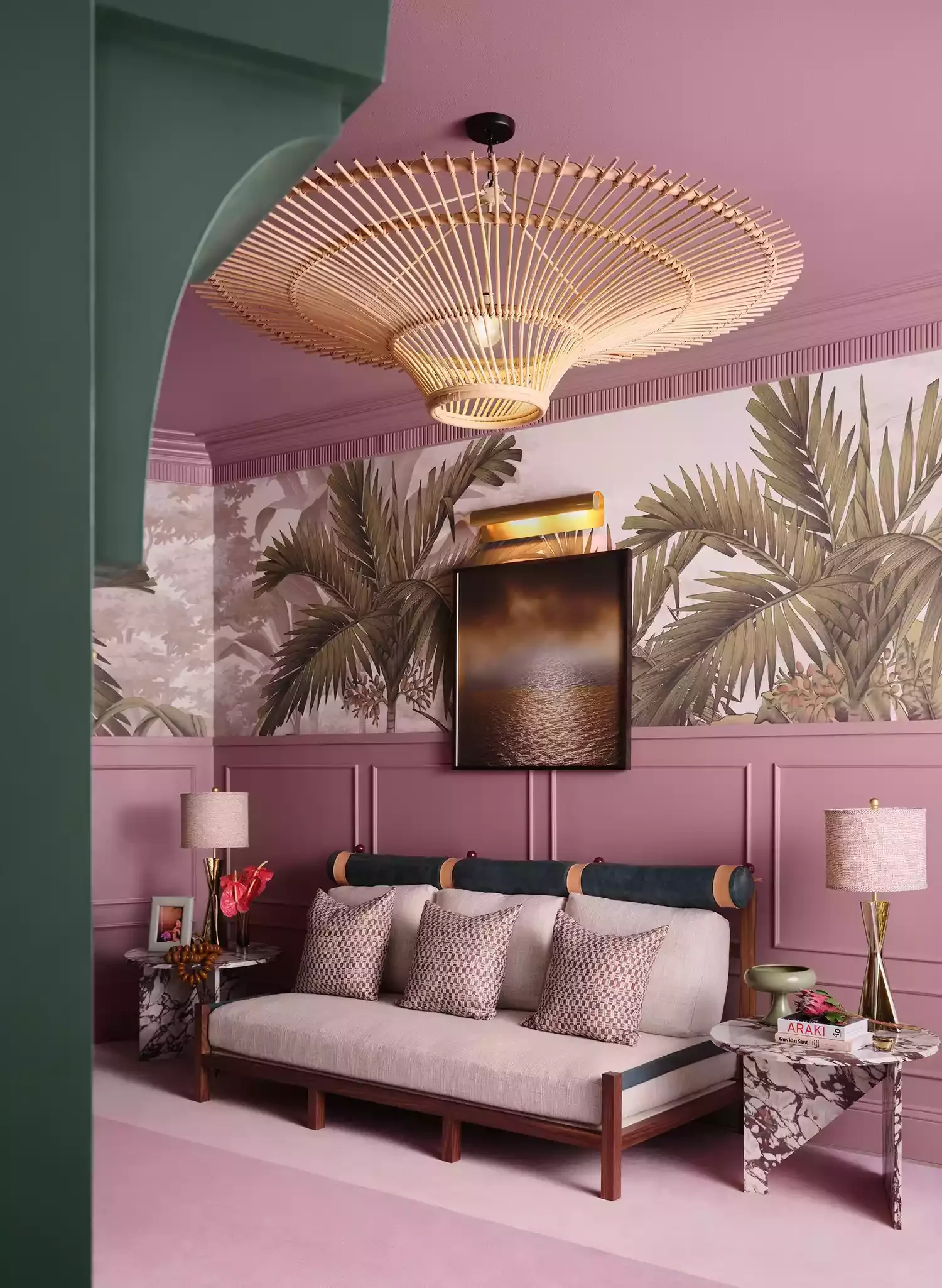 Painted Raspberry Pink