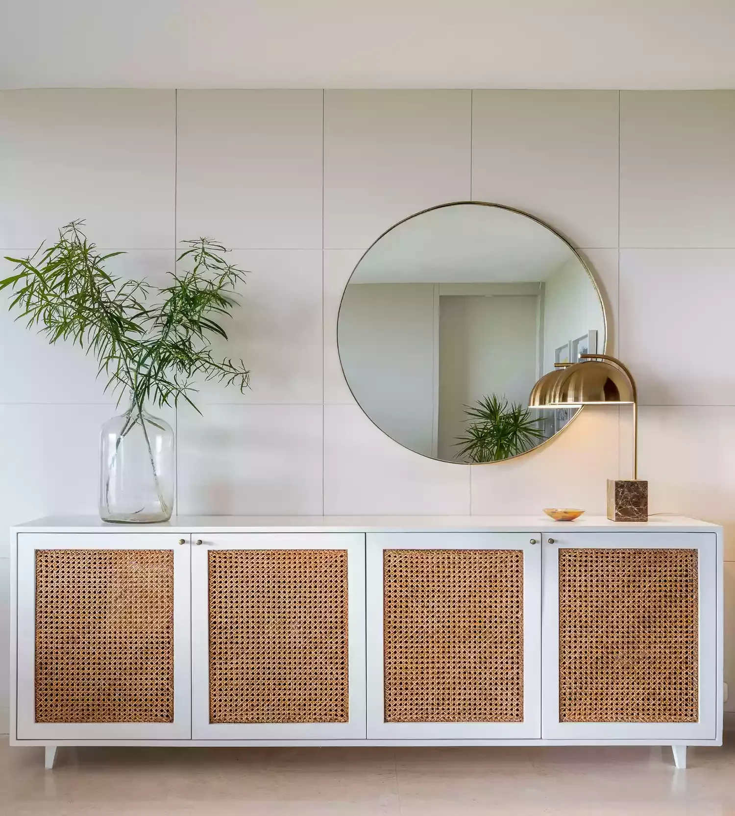 Painted Wood Tiles