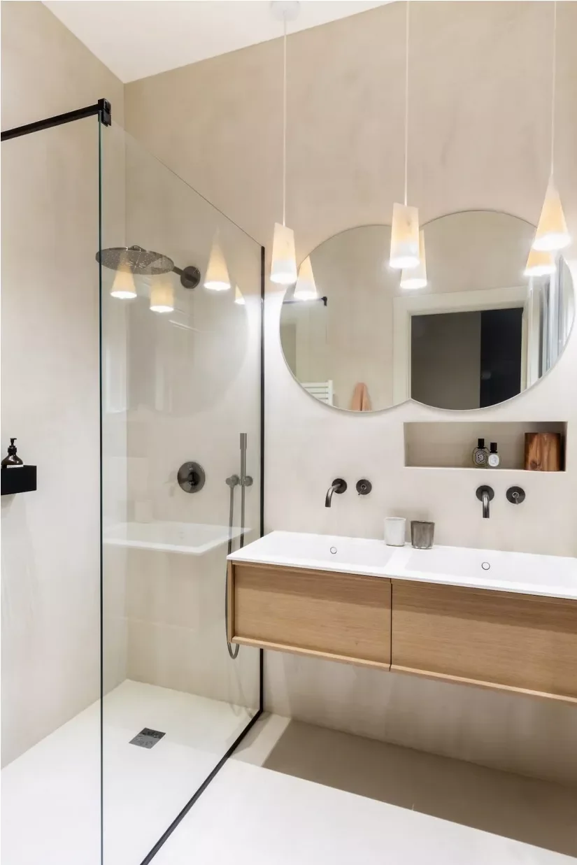 Pair With a Double Vanity