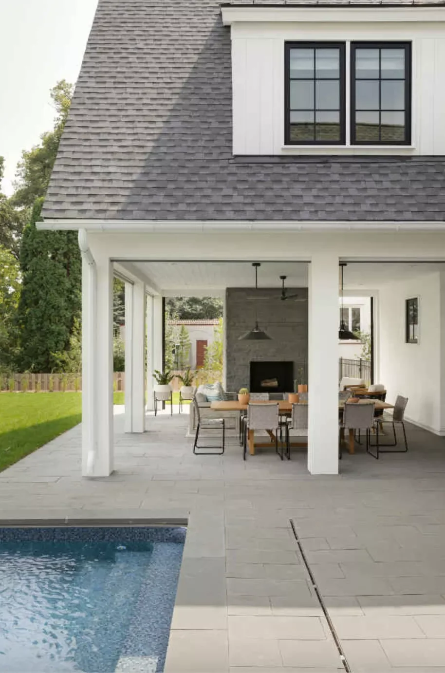 Pale Blue Mosaic Pool Tiles