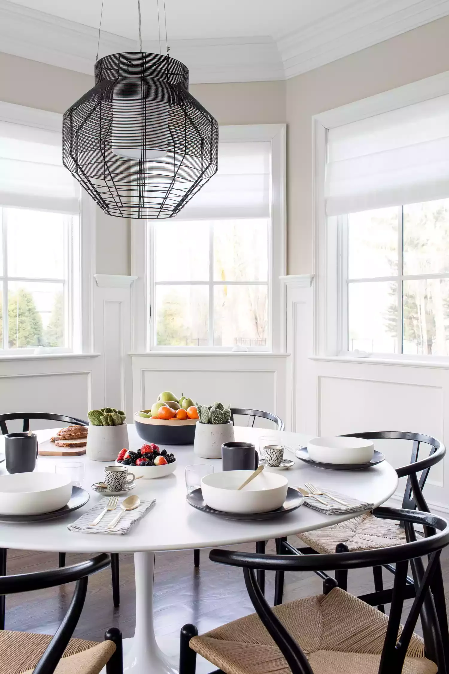 Paneled Breakfast Nook