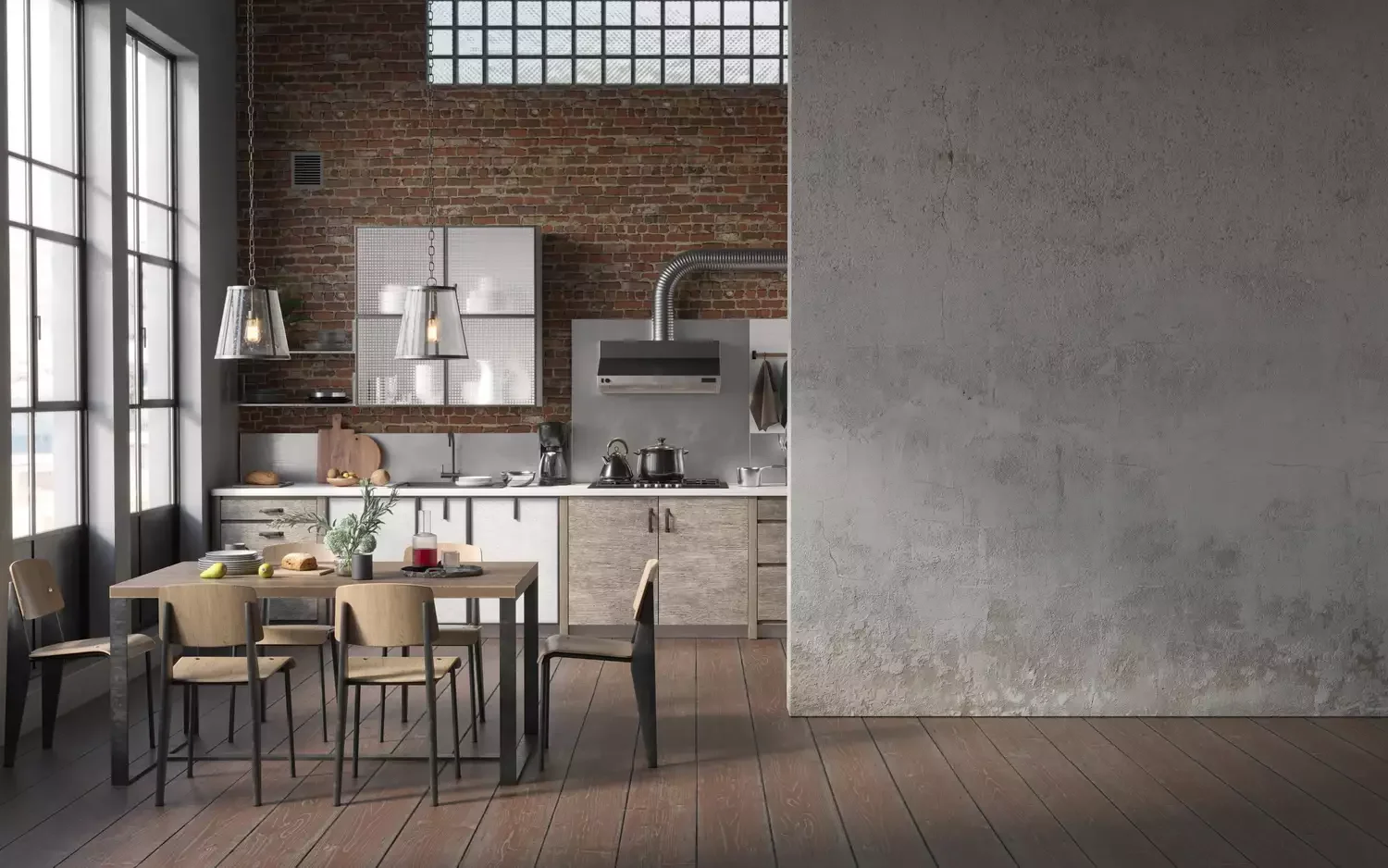 Partitioned Loft