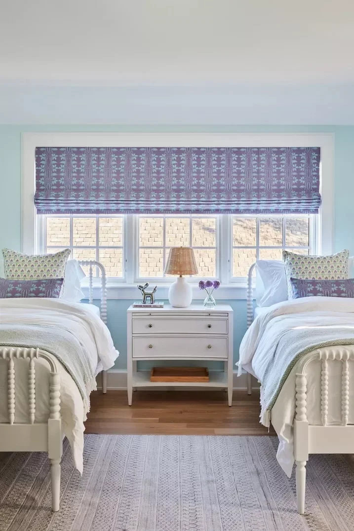 Patterned Roman Shade