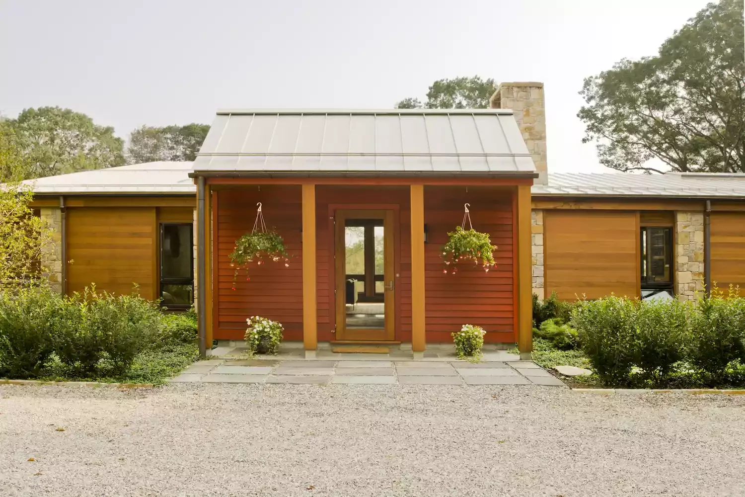 Pea Gravel Driveway
