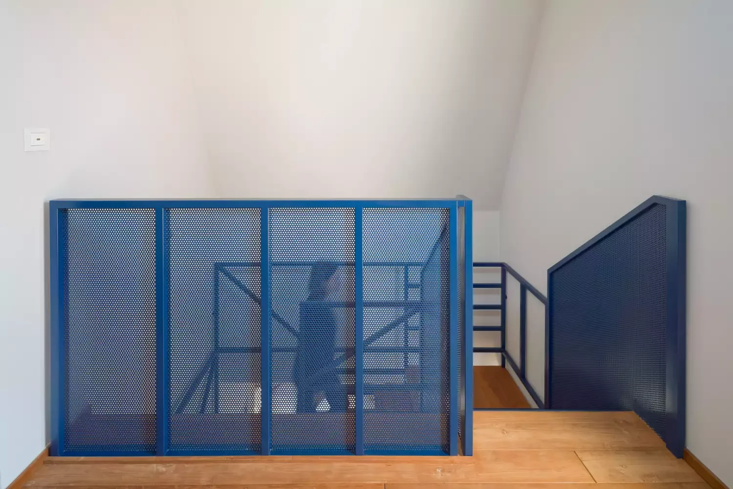 Perforated Metal Stairs