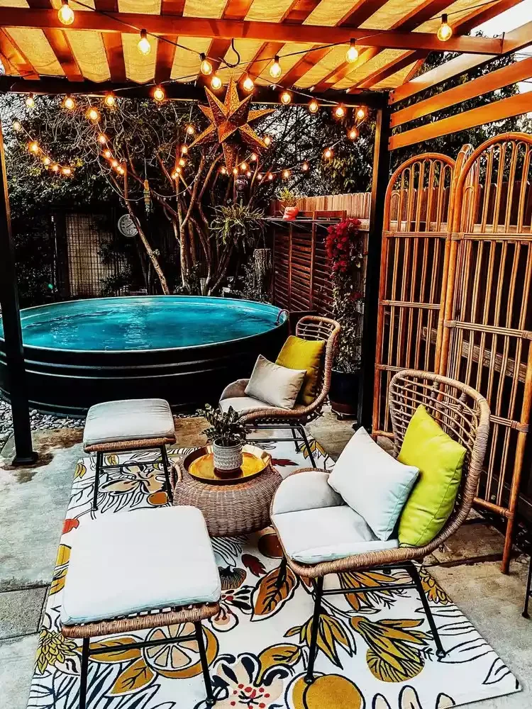 Pergola Seating Area