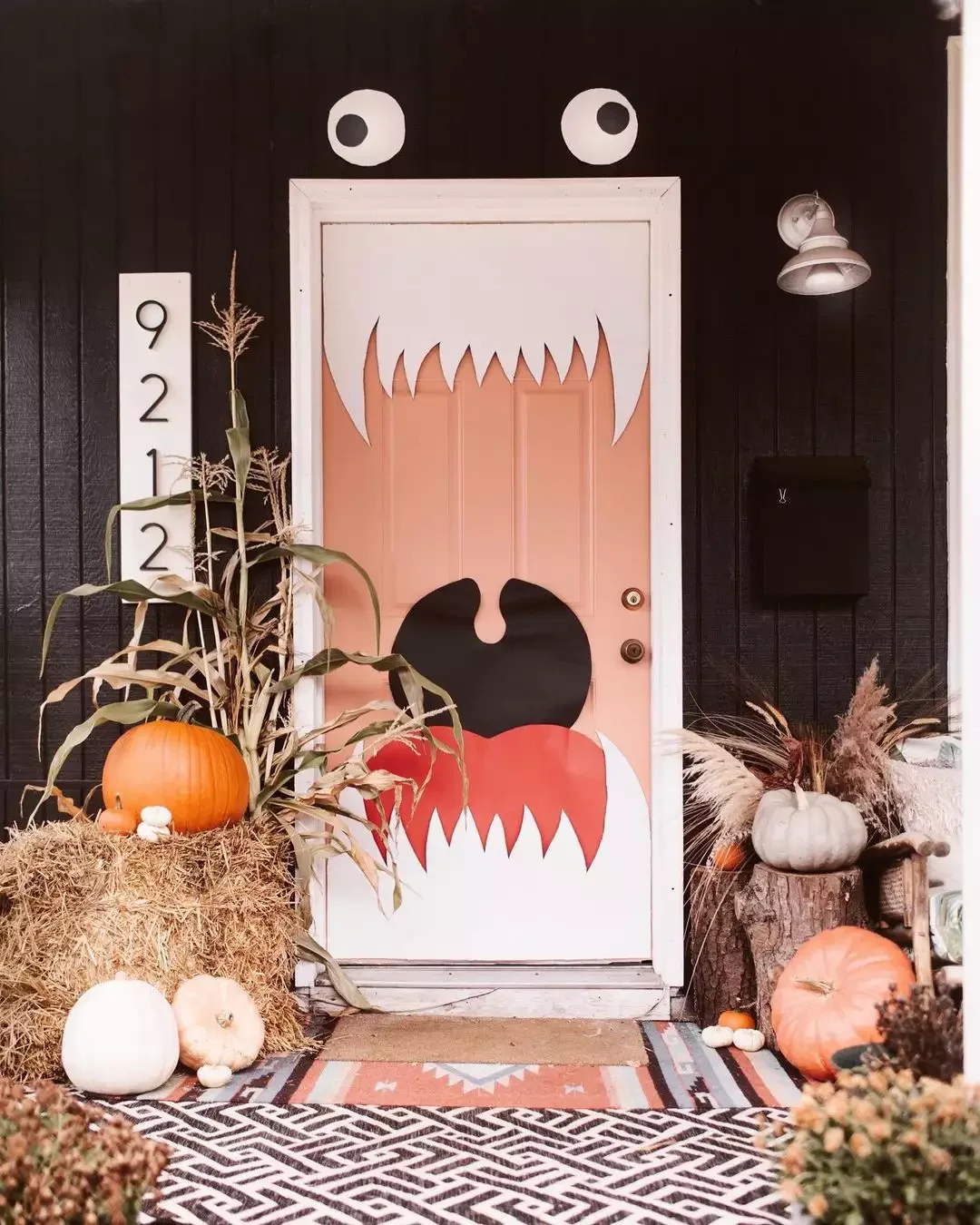 Pink Monster Door