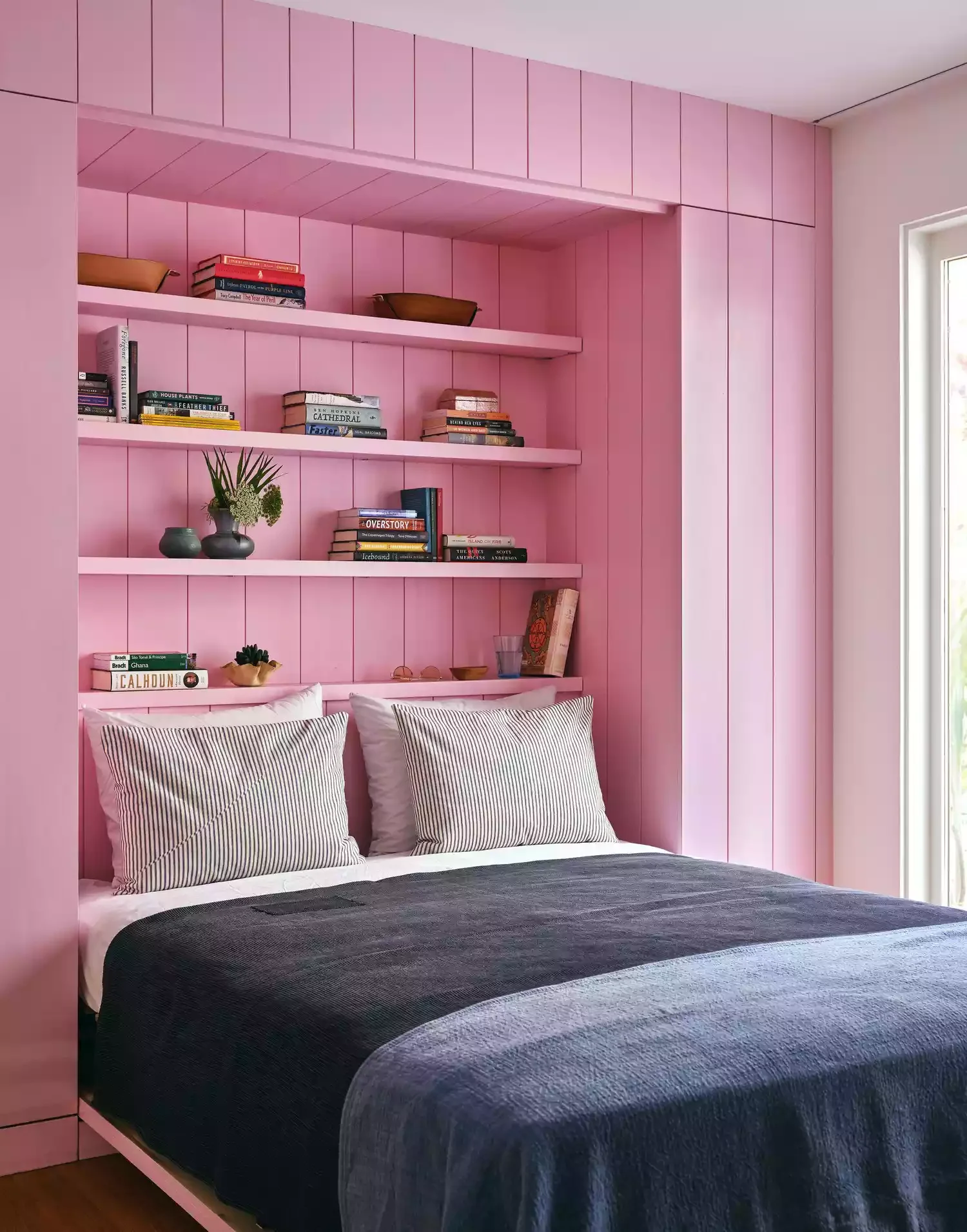 Pink Murphy Bed