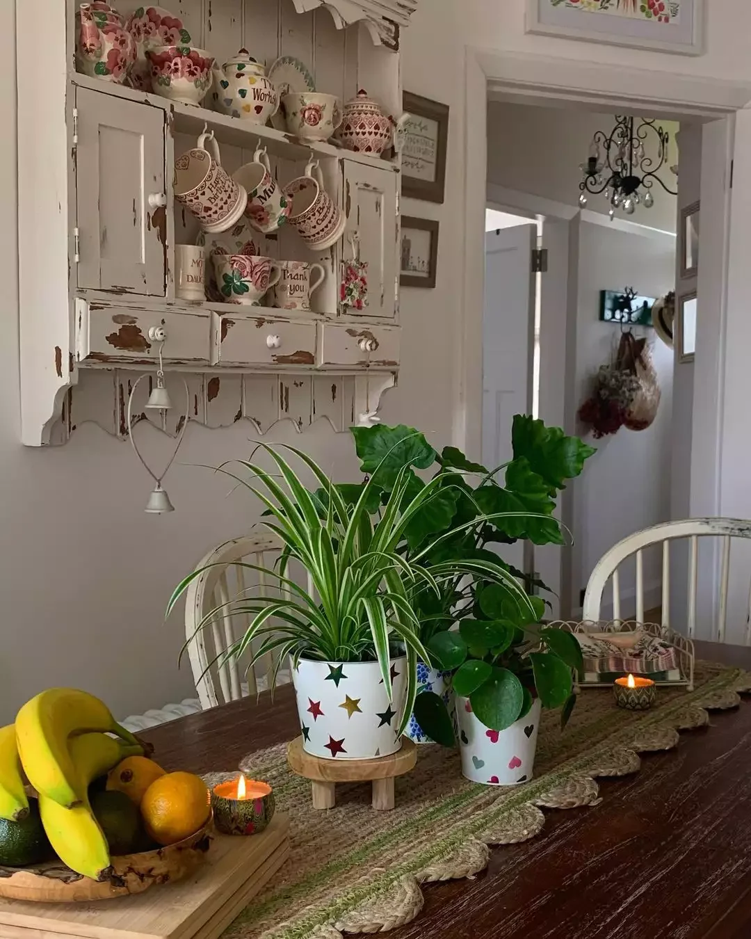 Place Mugs on a Charming Shelf