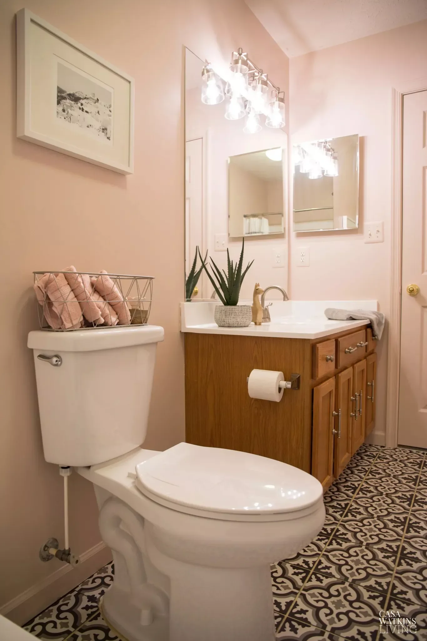 Place Towels in a Basket