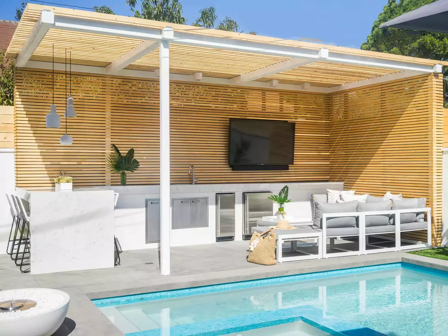 Pool Cabana TV