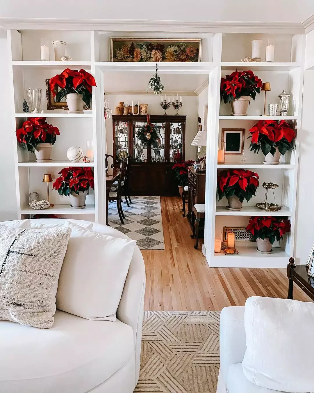 Potted Shelf Decor