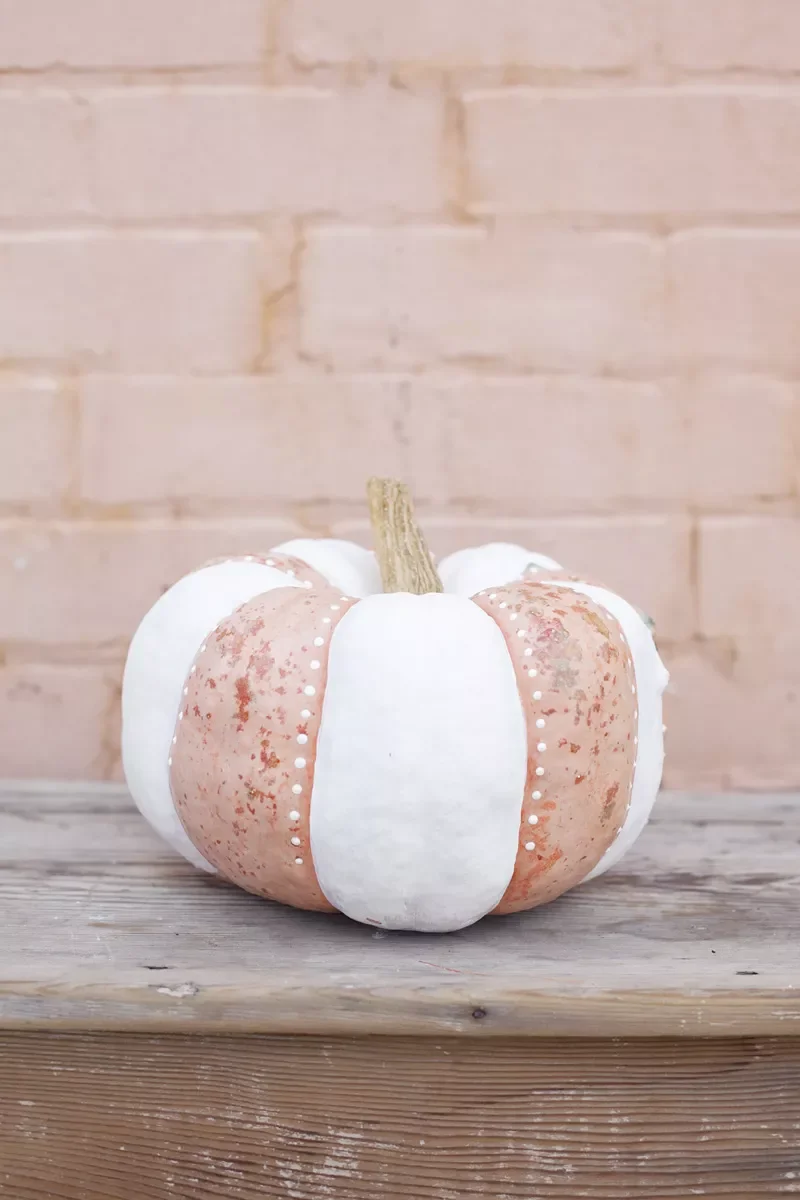 Puff Paint Pumpkins