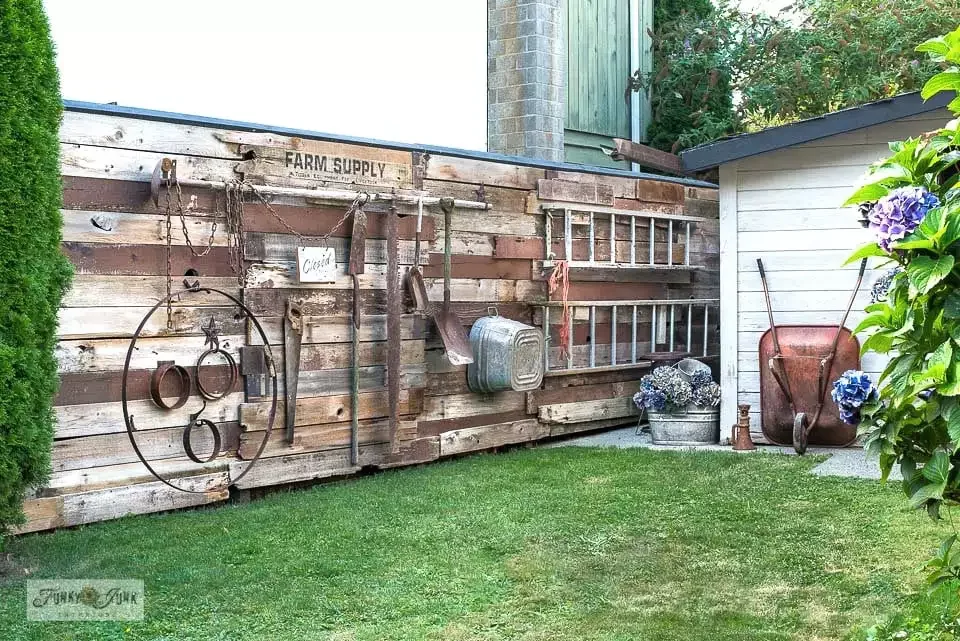 Reclaimed Wood Fence
