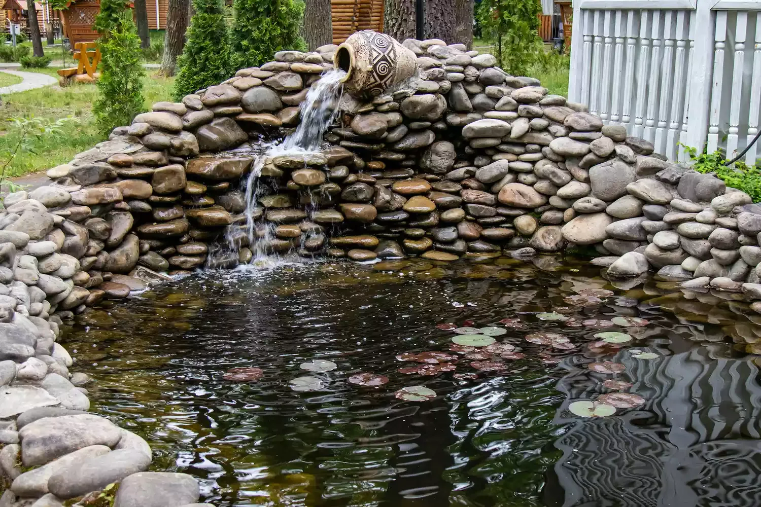 River Rock Water Feature