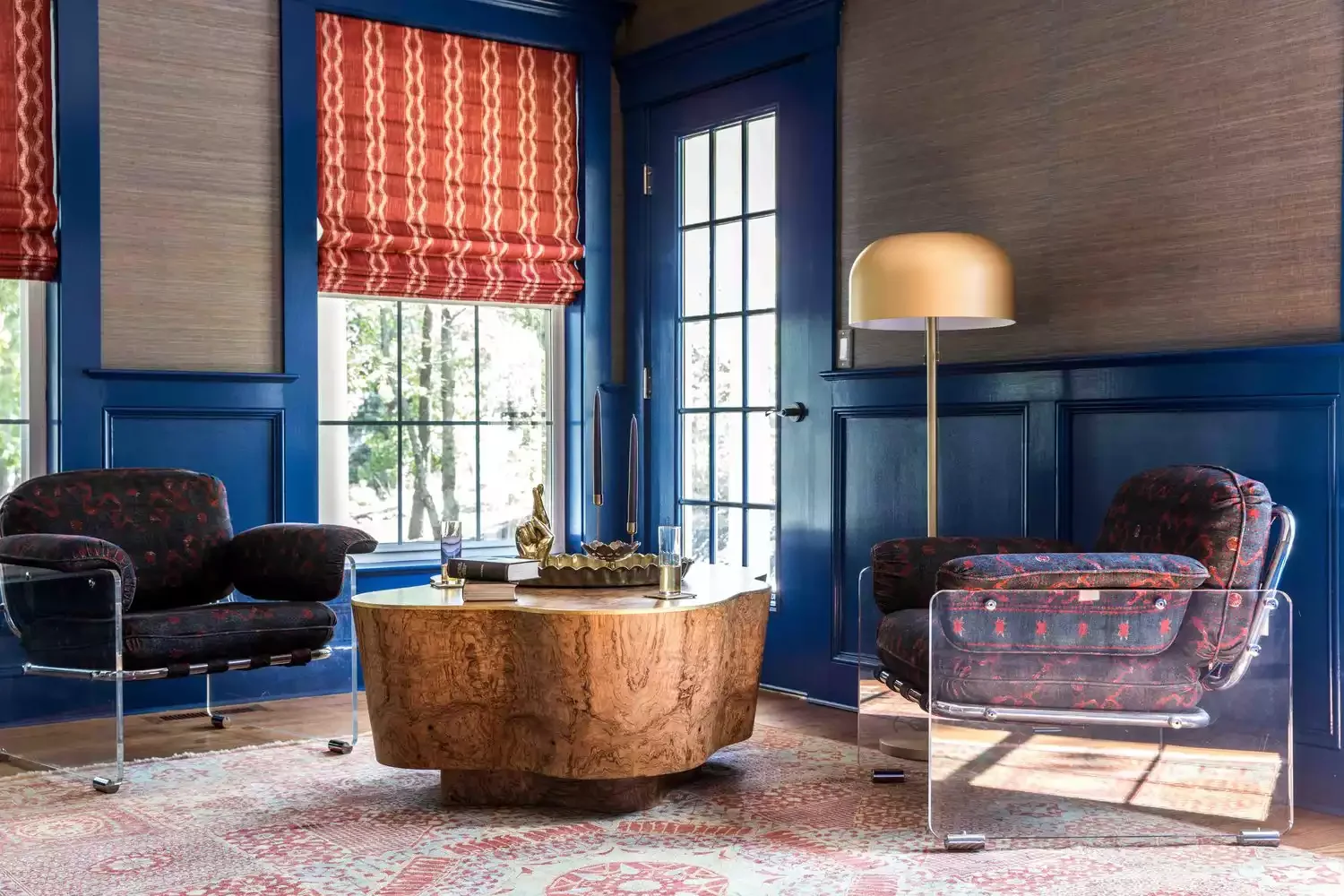 Royal Blue Panels and Trim