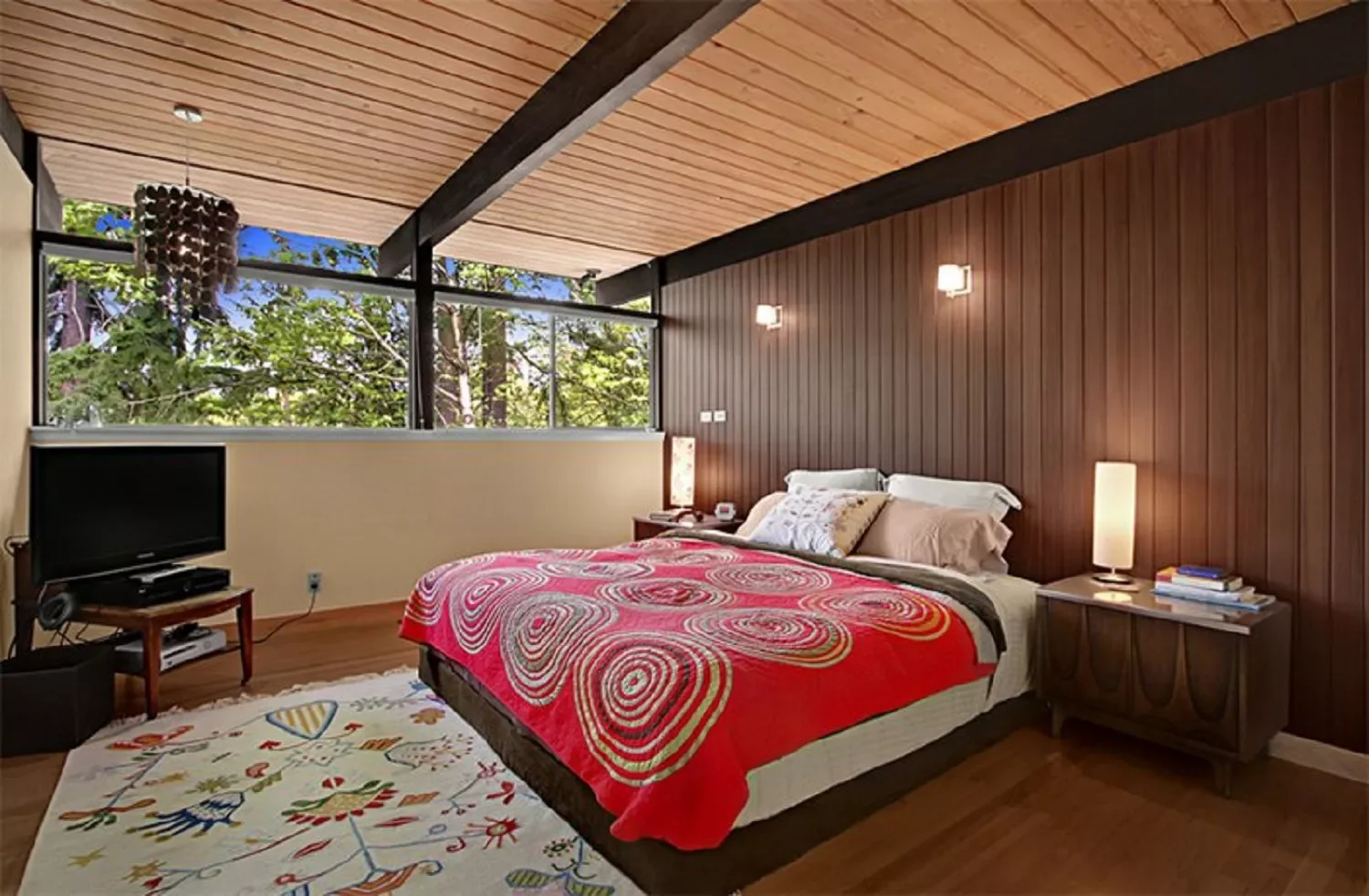 Rustic Midcentury Bedroom