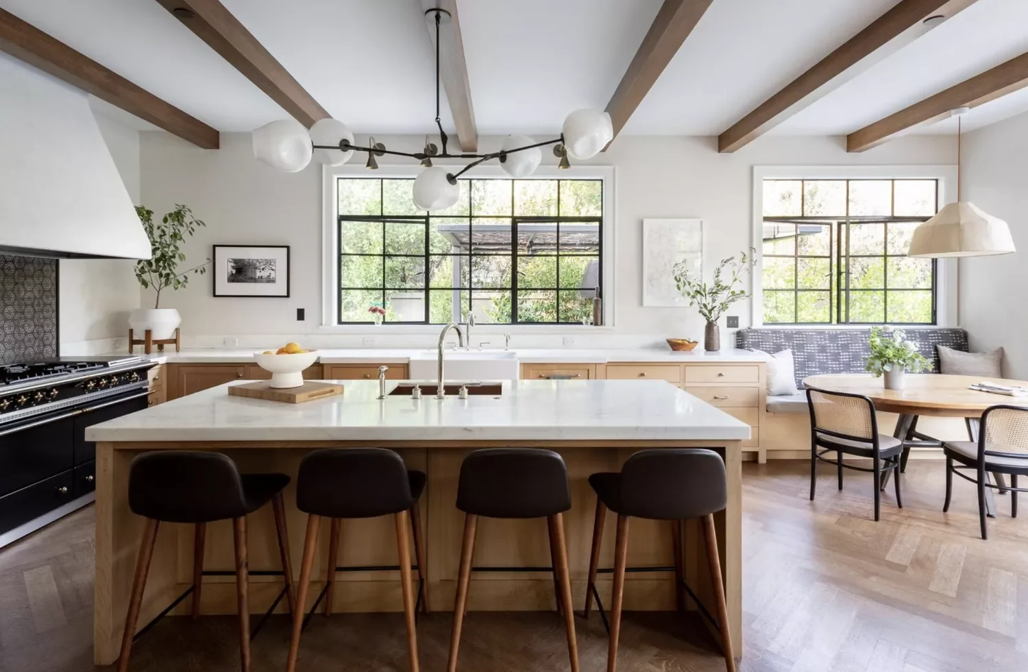 Rustic, Modern Kitchen