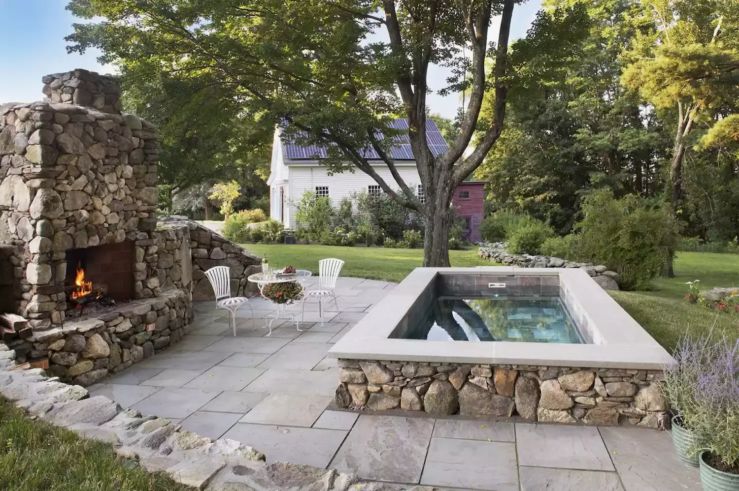 Rustic Stone Plunge Pool