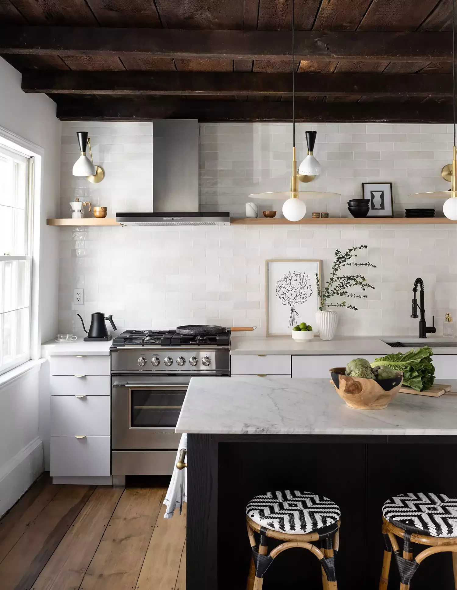 Rustic Wide Plank Wood