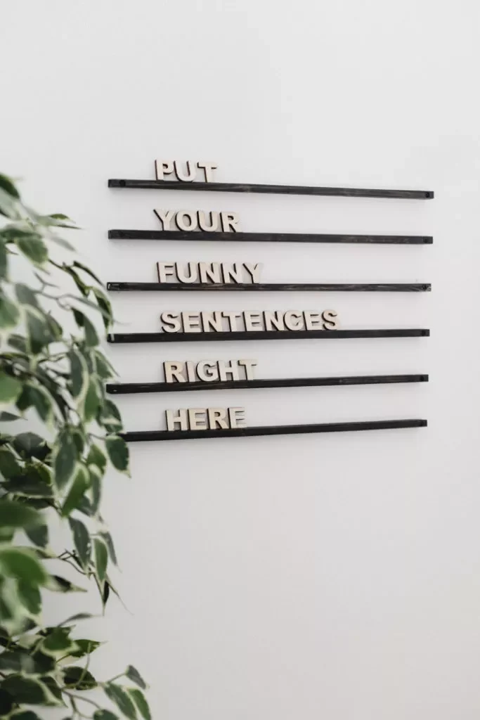 Scrap Wood Letter Board
