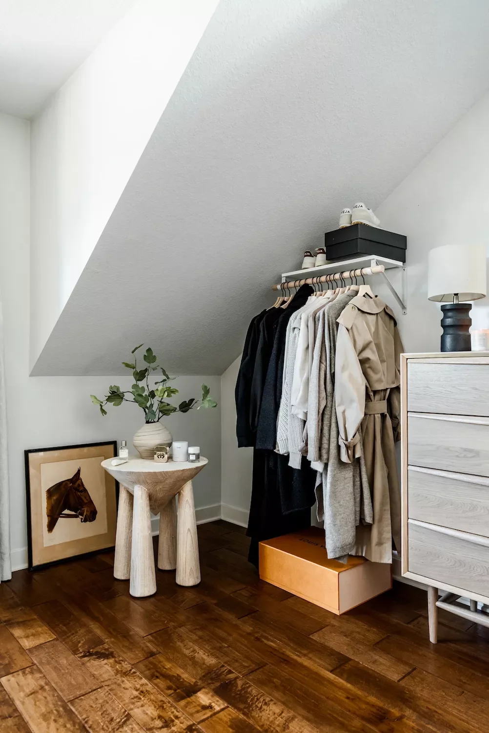 Set Up an Open Closet