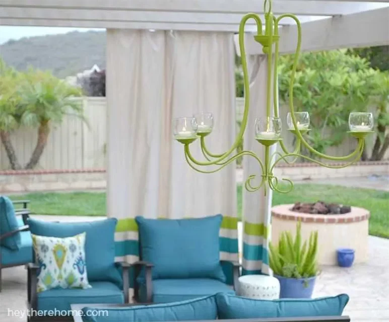 Shine an Outdoor Chandelier