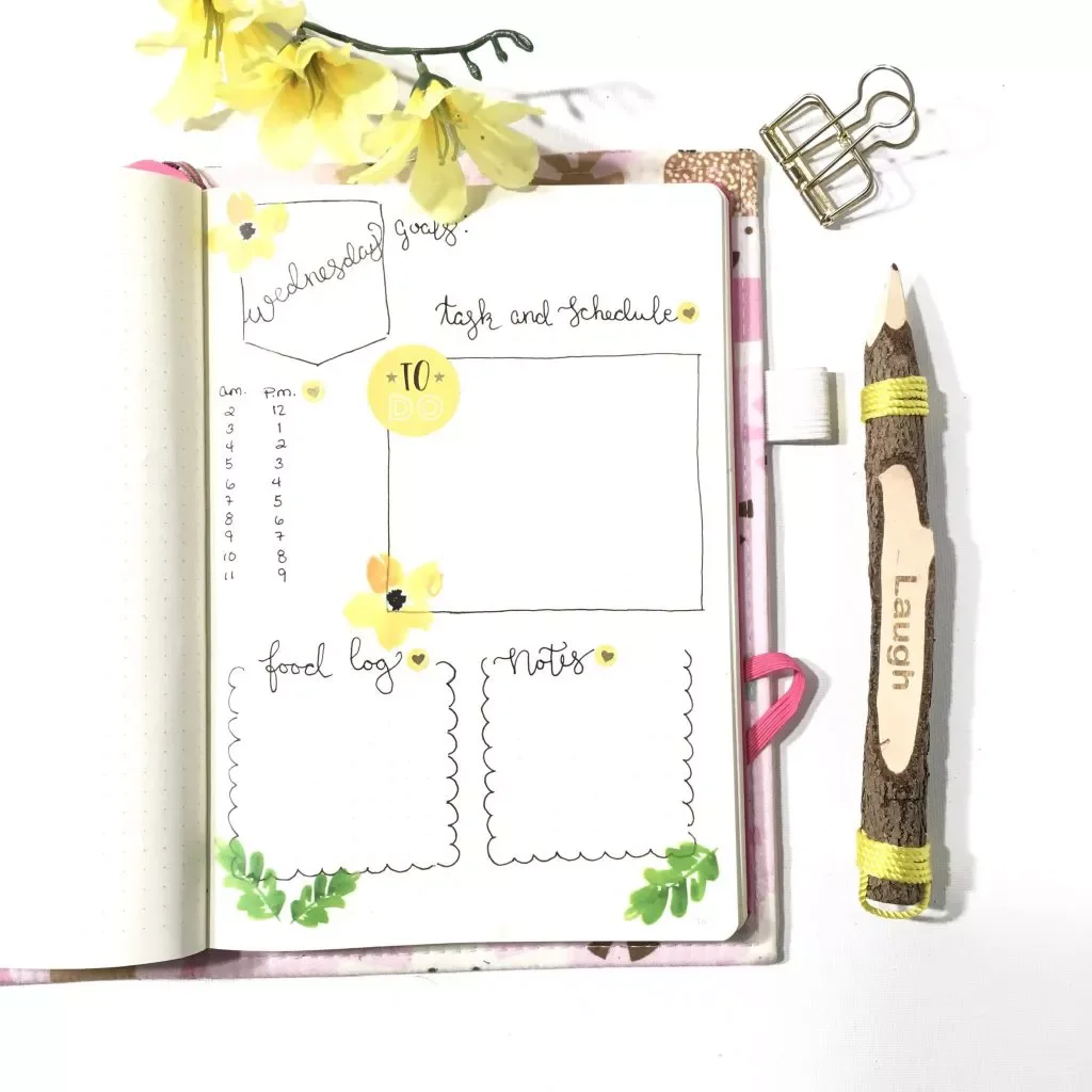 Simple Daily Layout