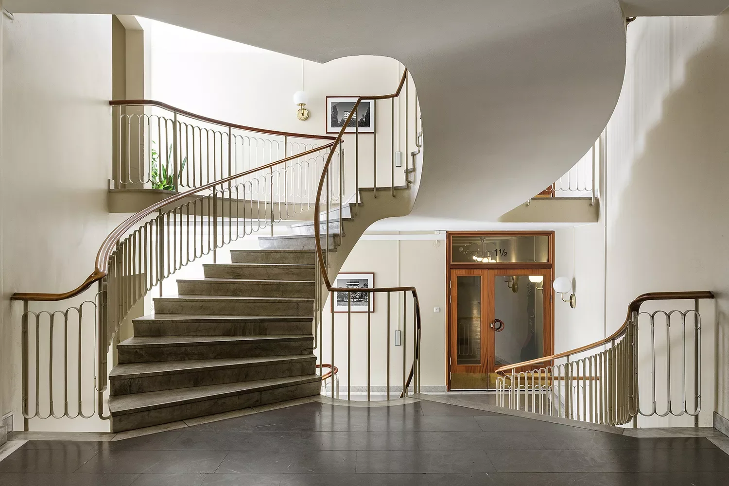 Soft Black Painted Stairs
