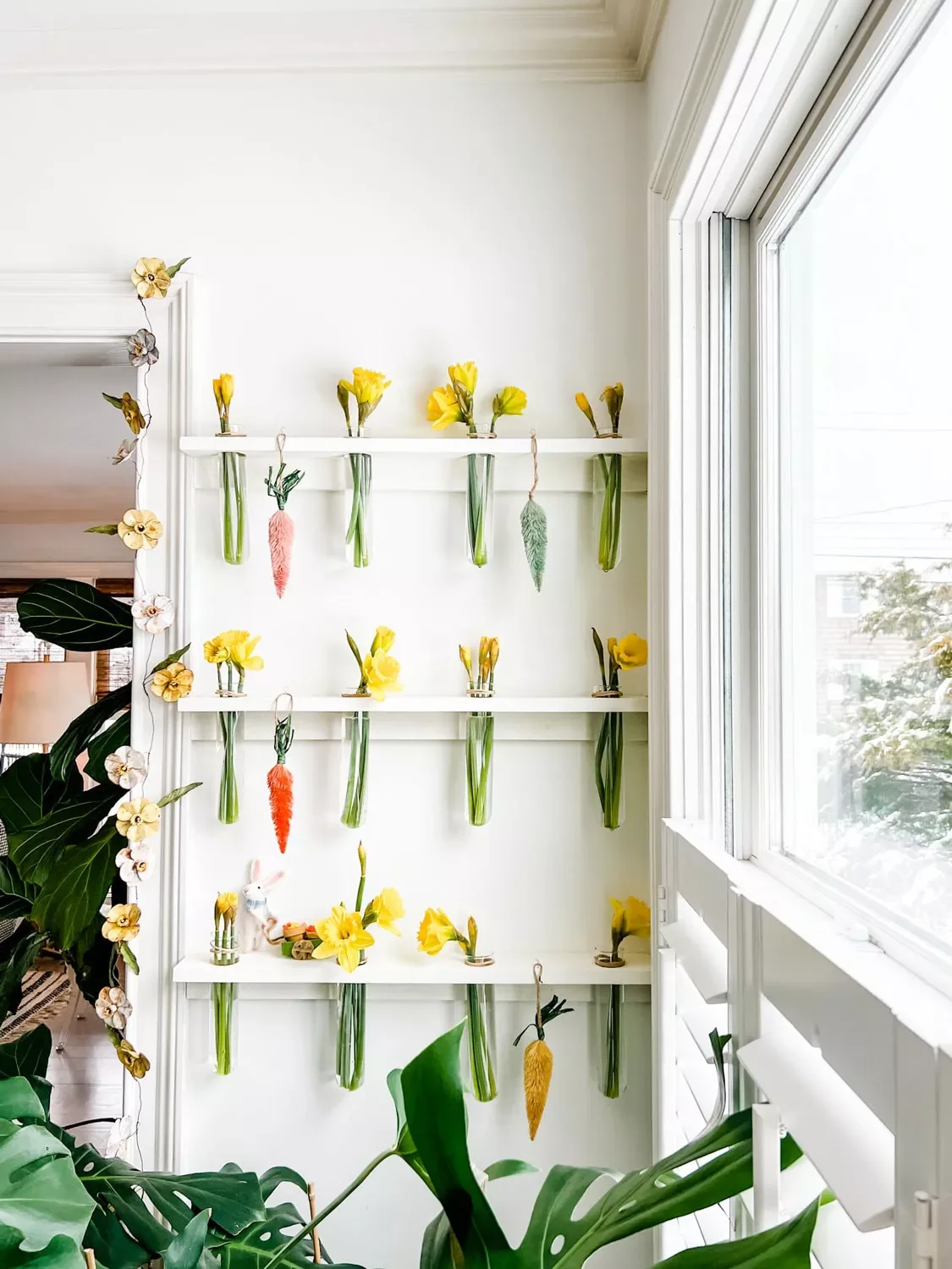 Spring Flower Wall