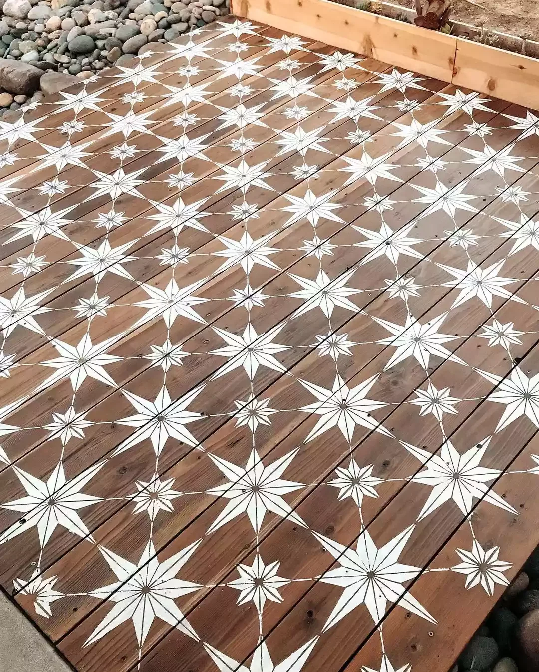 Stencil a Deck Design