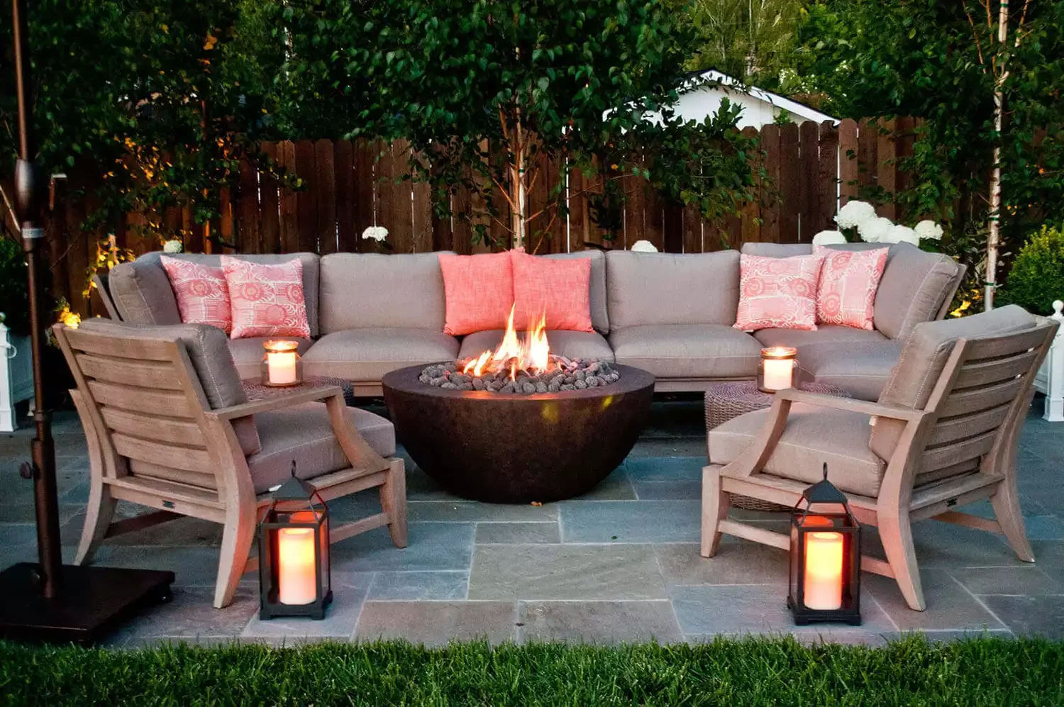 Stone Fire Bowl