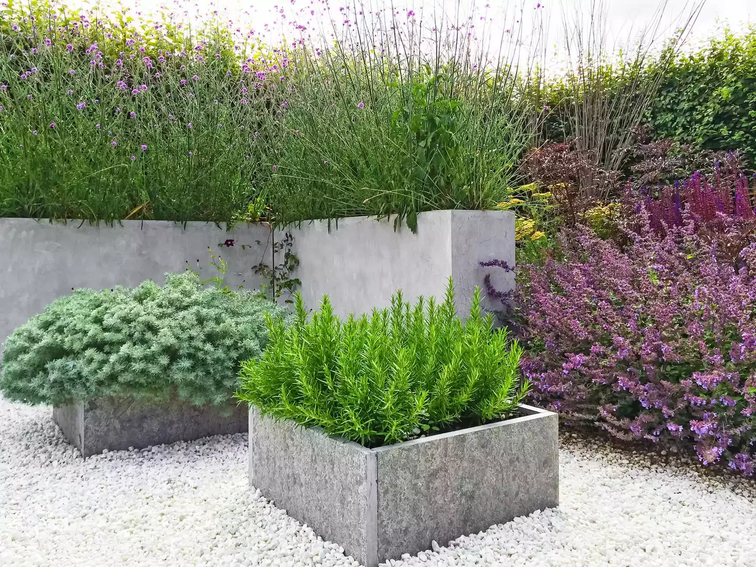 Stone Planters