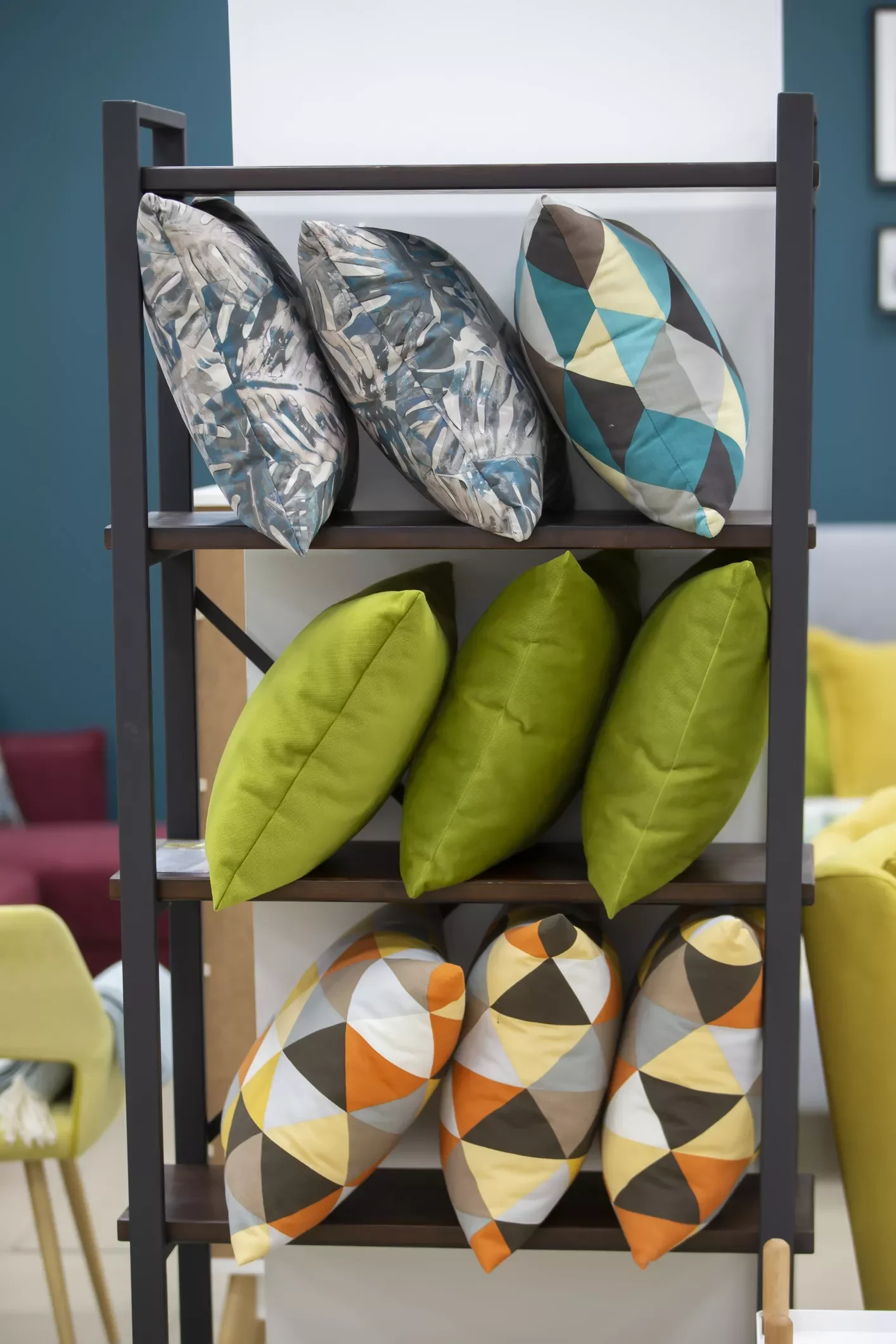 Storage Shelf for Seasonal Pillows