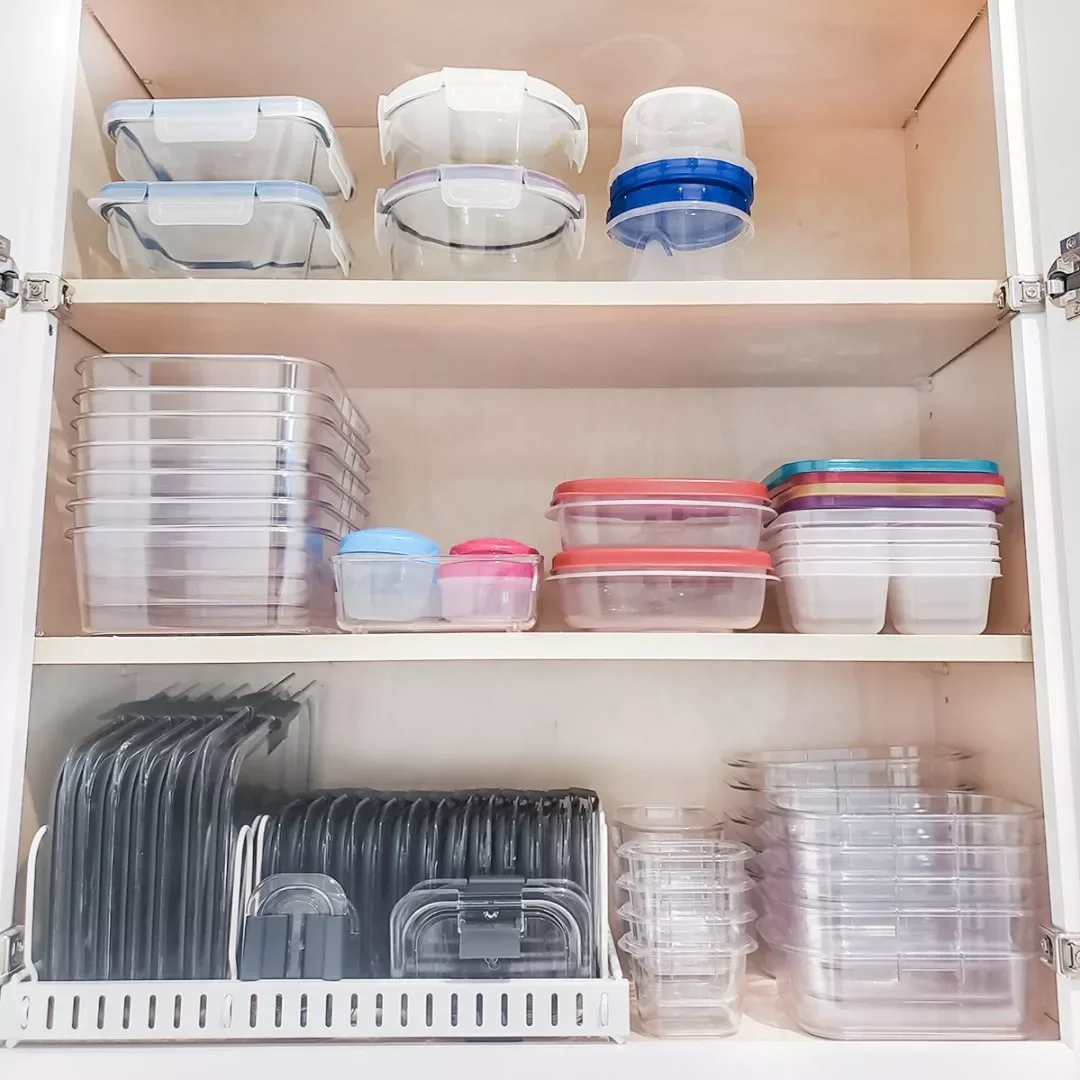 Store Tupperware with Care