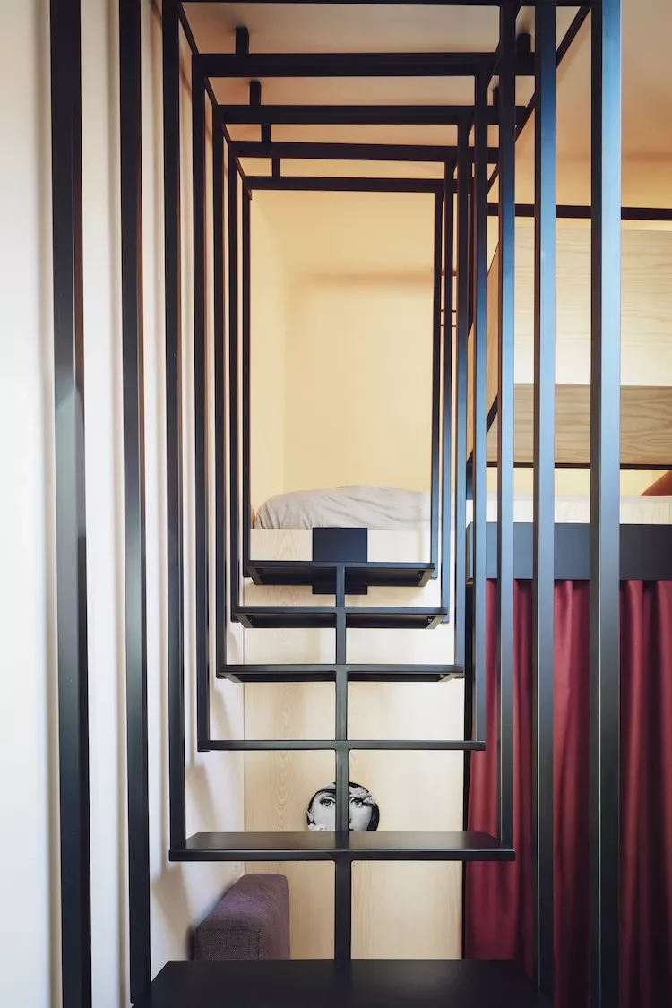 Striking Loft Bed Staircase