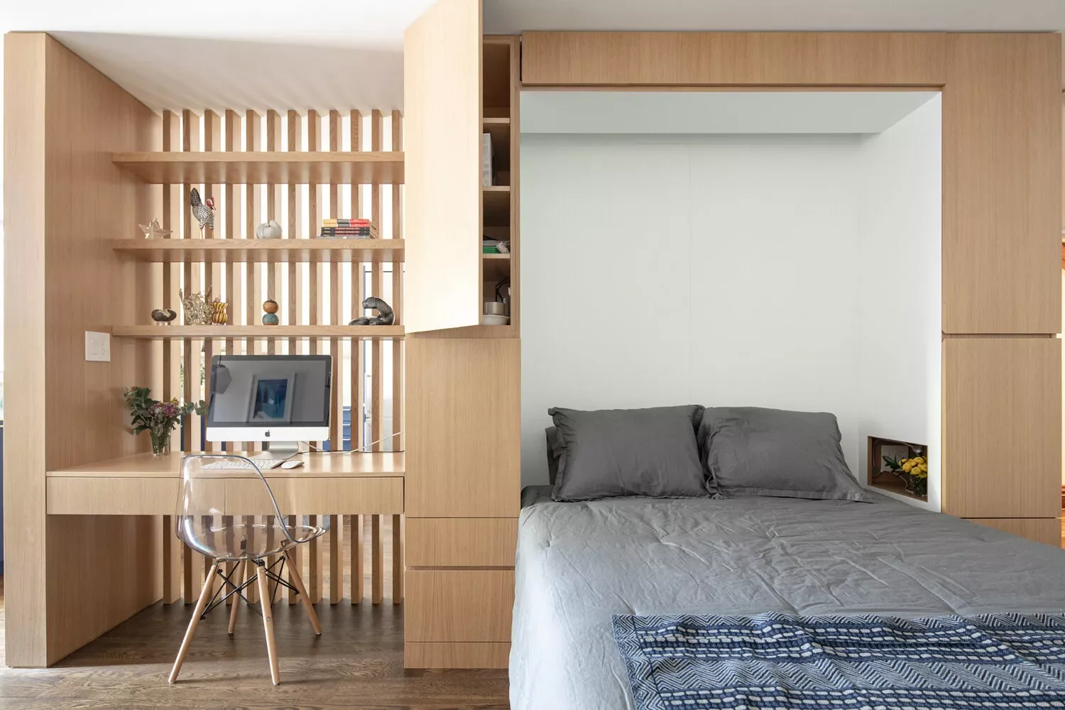 Studio Murphy Bed (Open)