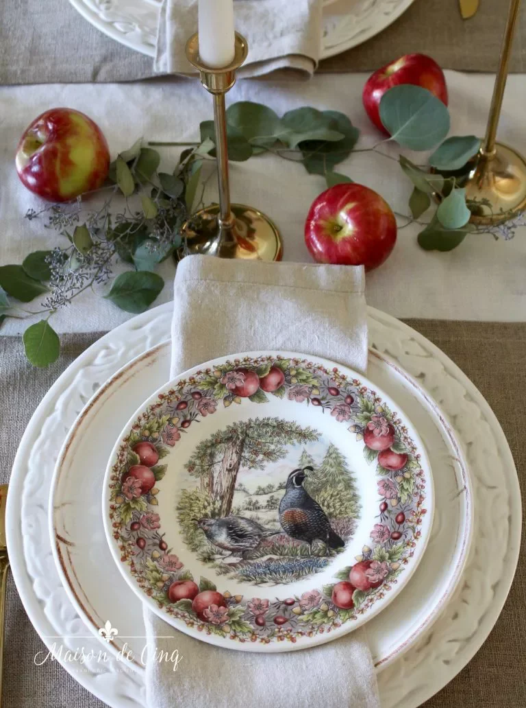 Style With Vintage Plates
