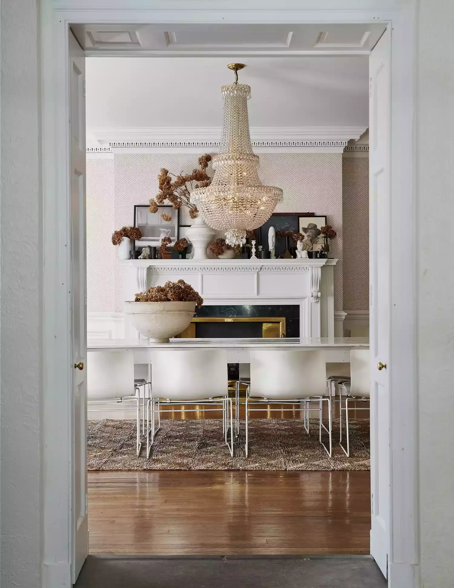Style the Fireplace Mantel