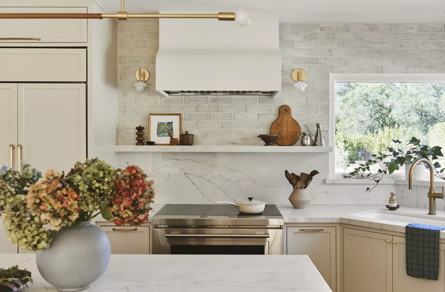 Subtle Black and Gold Accents