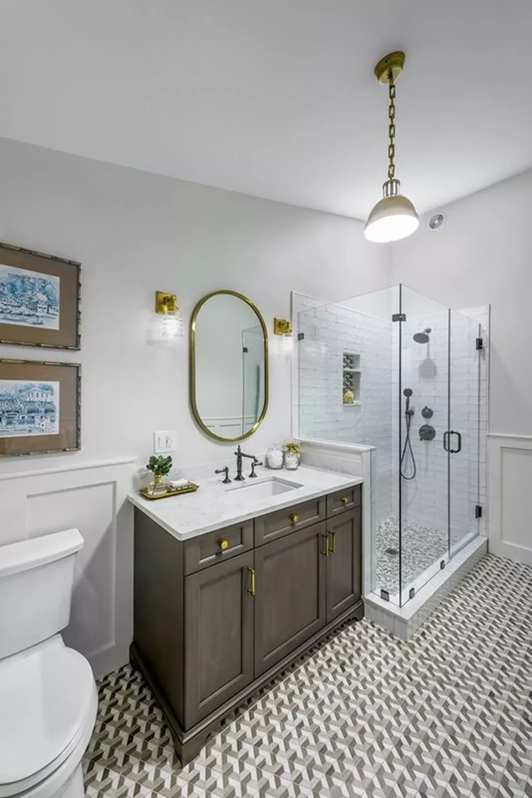 Subway Tiled Shower