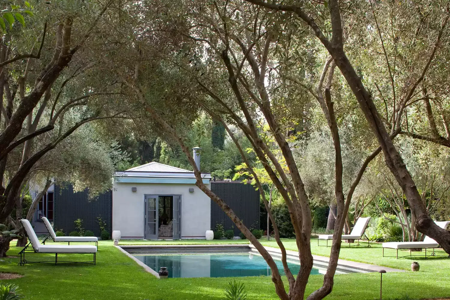 Sunken Backyard Pool