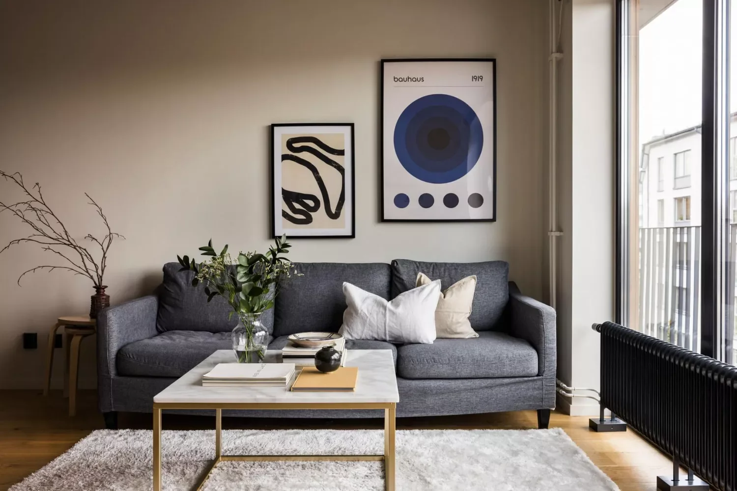 Swap White Walls for Beige