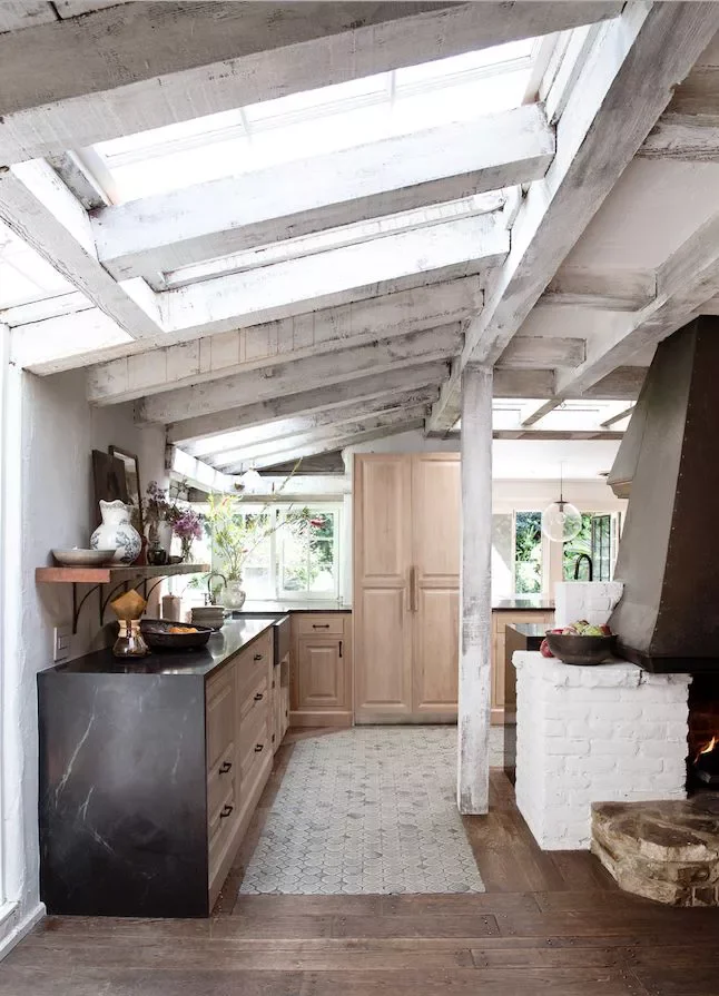 Tile Inlay Kitchen Floors