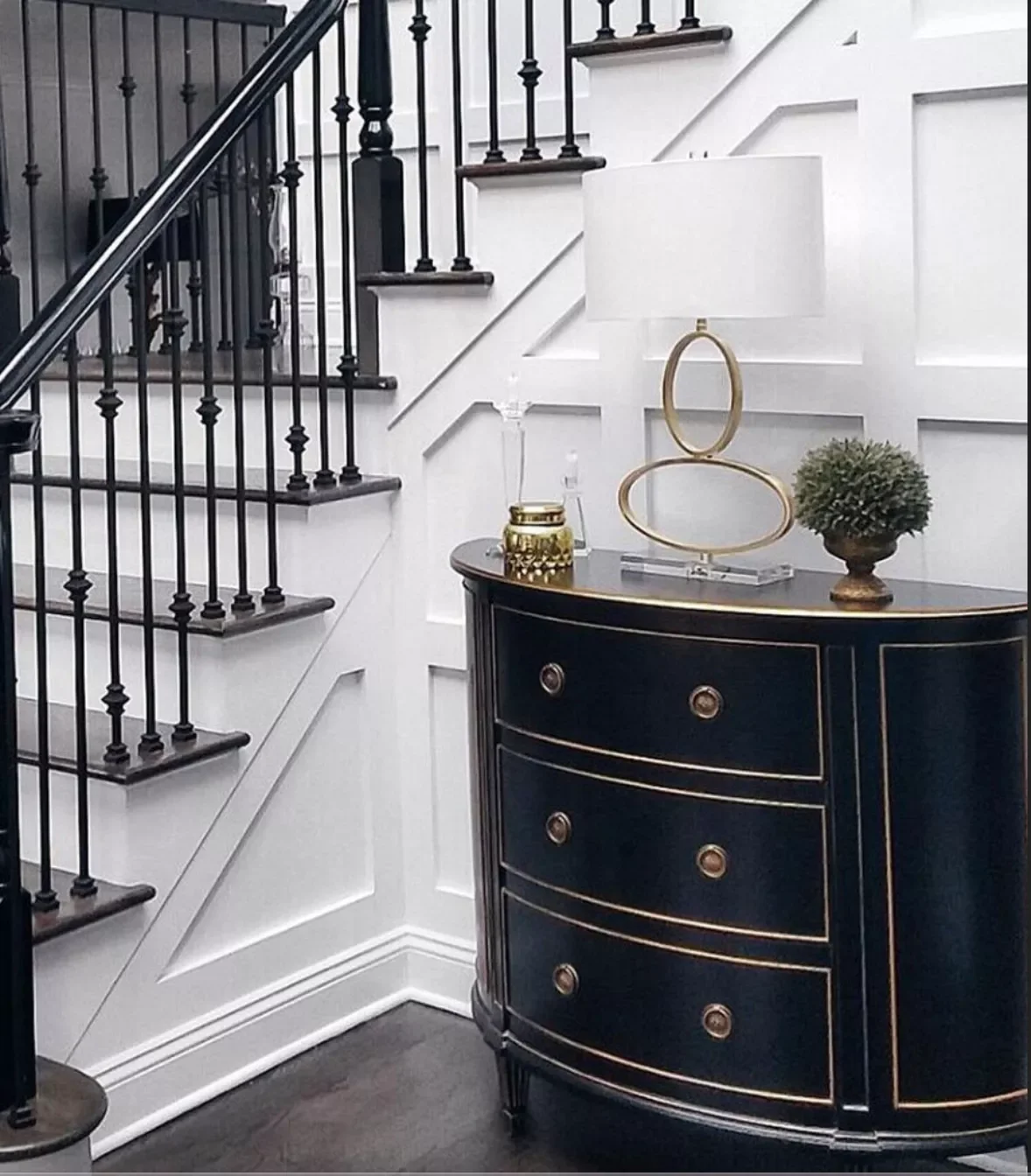 Traditional Black Steps