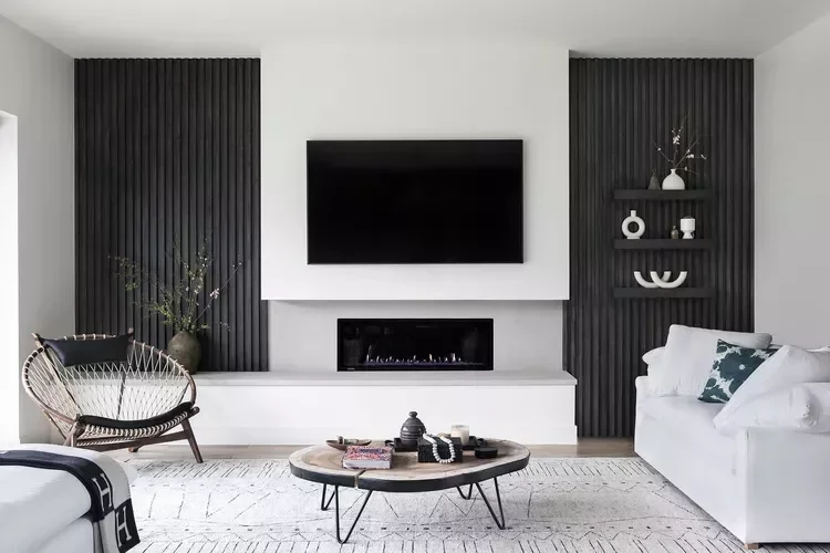 Try Contemporary Wood Slats