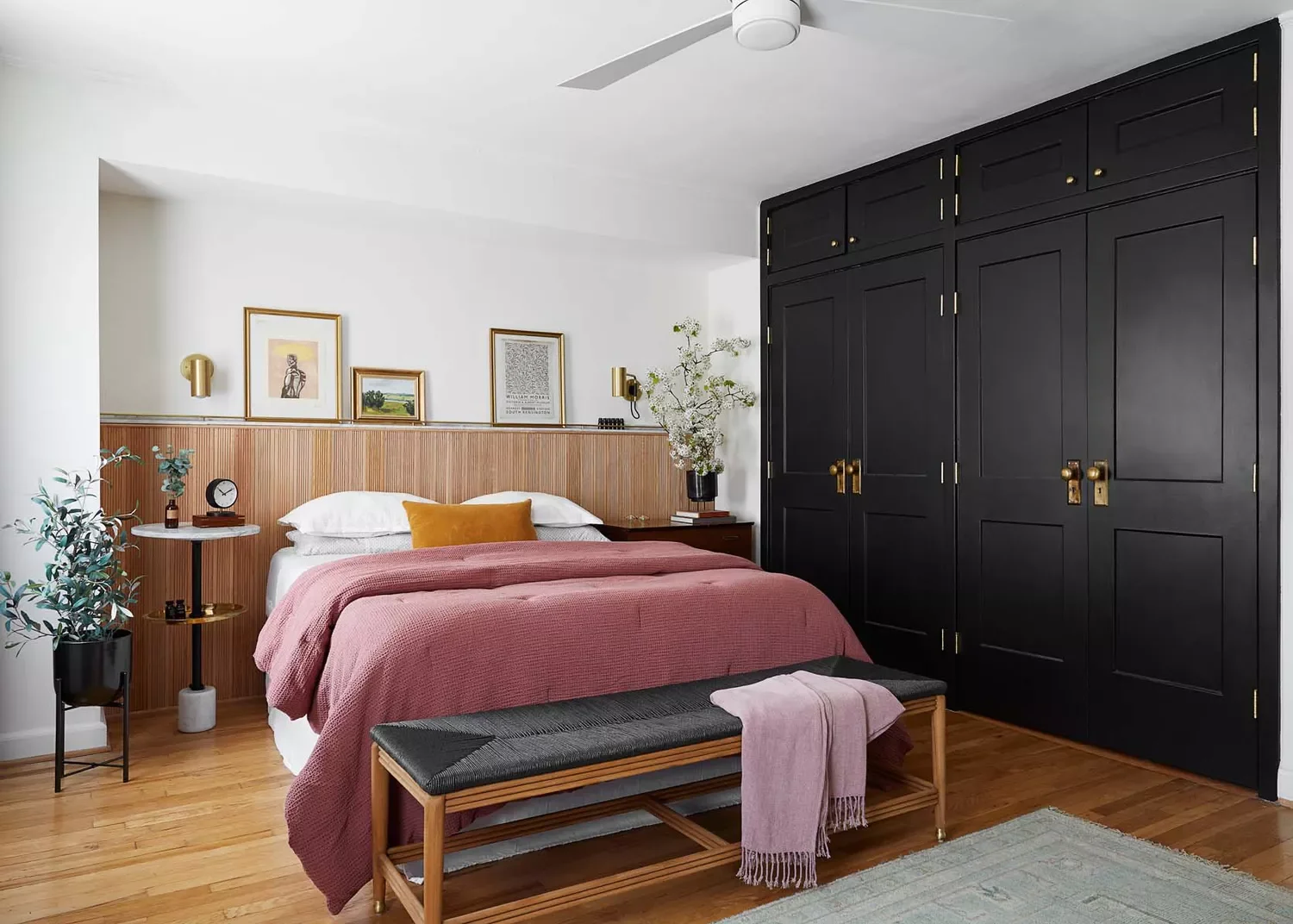 Try Mismatched Nightstands
