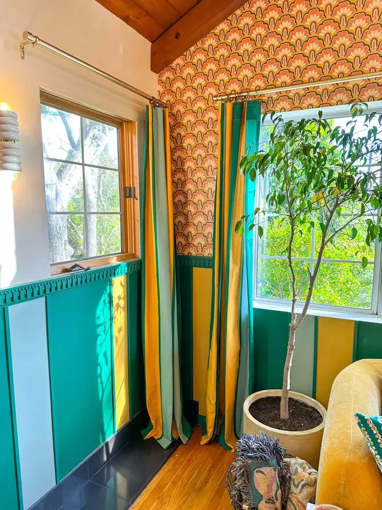Try Multicolored Paneling